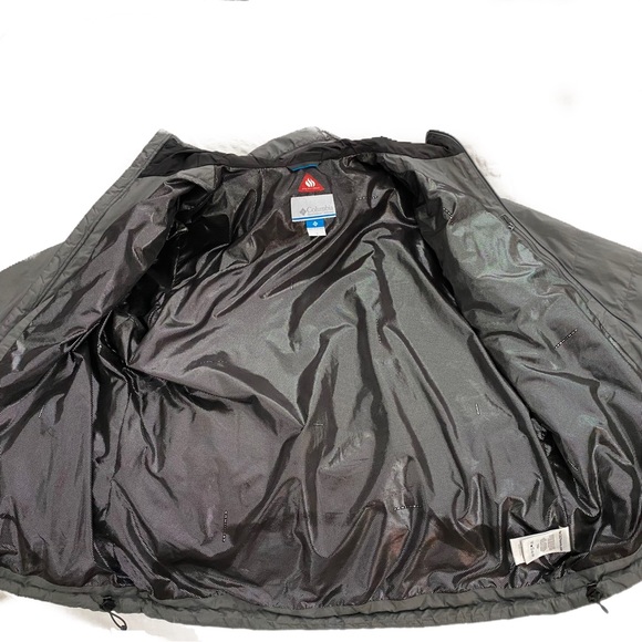 Columbia Omni-Heat Gray Puffer Jacket - Picture 5 of 5